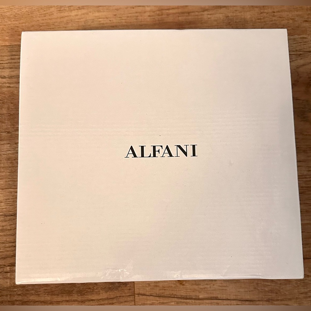 NWT Alfani Pennii Olive Knit Wedge Sandals 6.5 - Picture 6 of 7